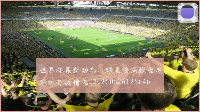 世界杯最新动态：球星伤病报告与球队备战情况_20260526125646